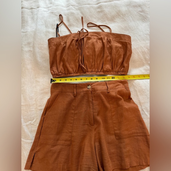 Rust Brown Two-Piece Set - Picture 3 of 5